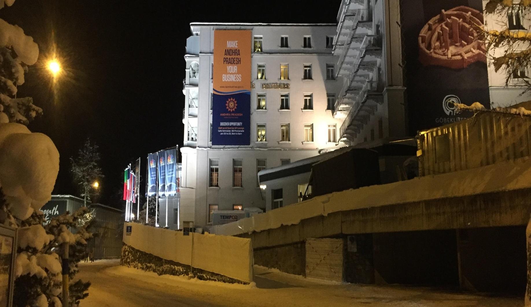 Andhra Pradesh brand positioning Davos 2016