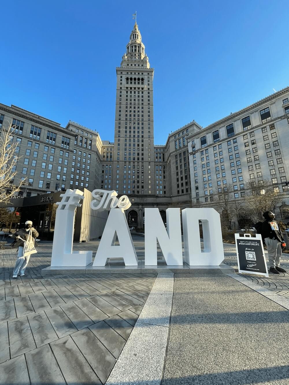 Cleveland city branding the land