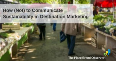 How to communicate sustainability in destination marketing