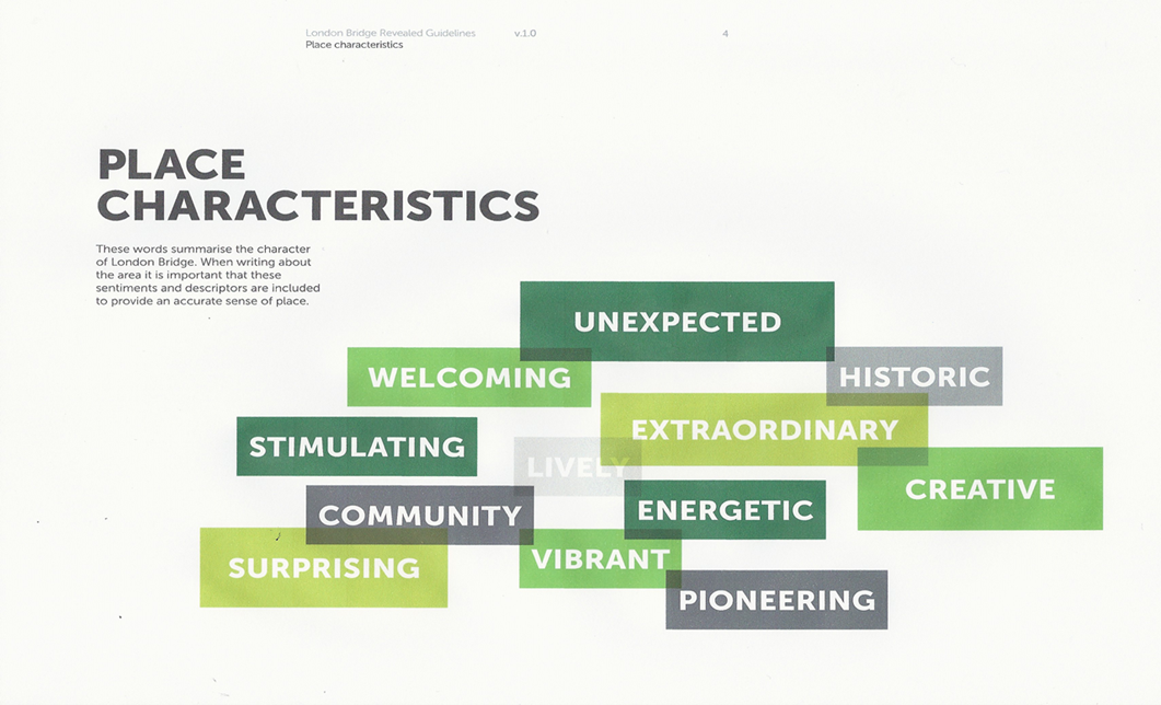 London Bridge place characteristics