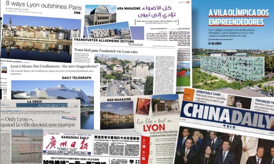 Mentions of ONLYLYON in the international press