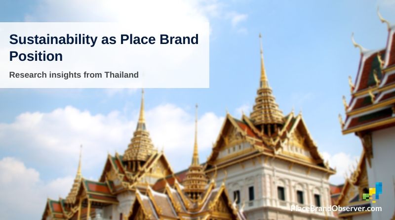 Sustainability as place brand position: research insights from Thailand