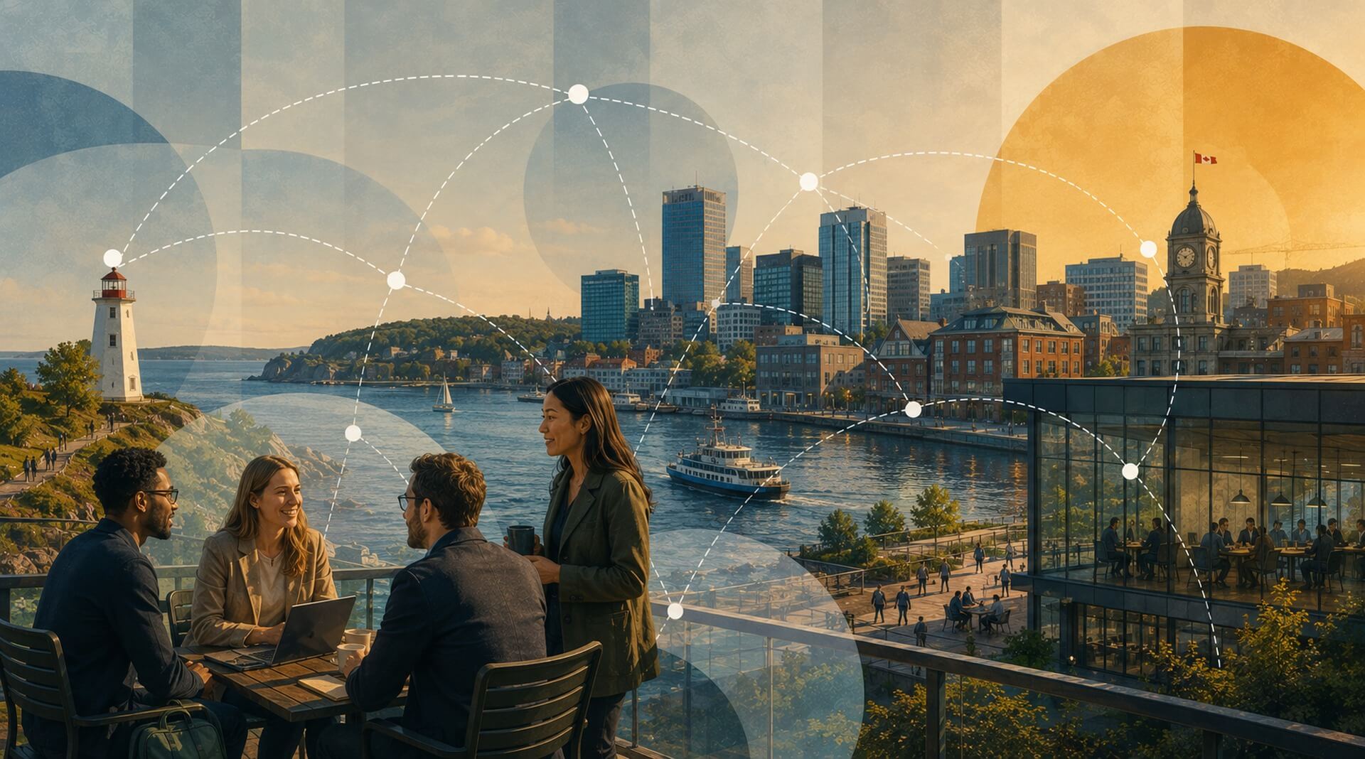 Halifax talent retention networking effect